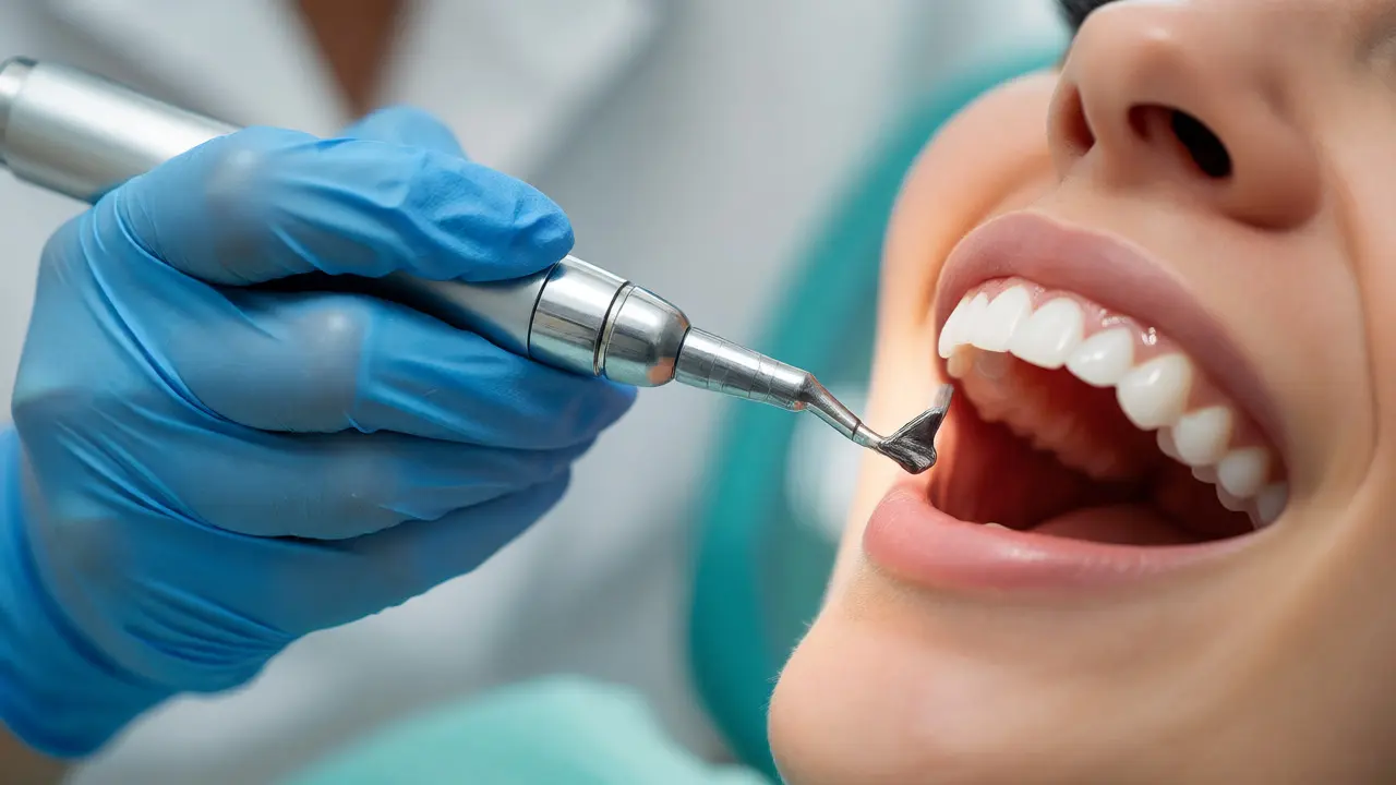Dentální hygiena: Odstranění zubního kamene ultrazvukem